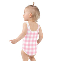 SOFIA KIDS SWIMSUIT | PINK GINGHAM