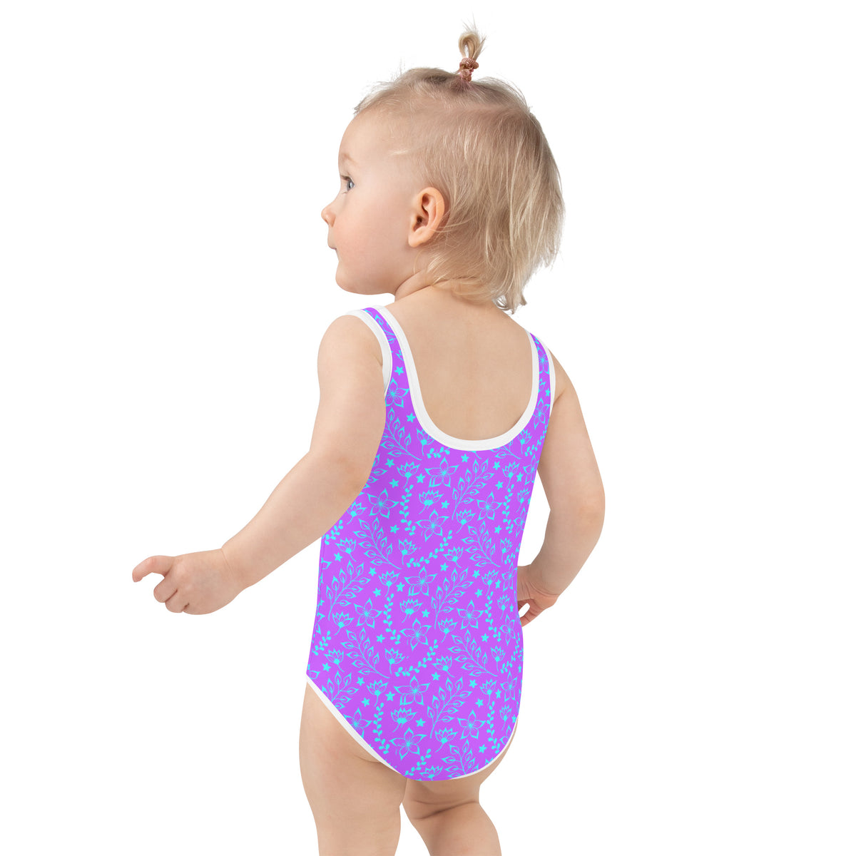 SOFIA KIDS SWIMSUIT - GARDEN PARTY PURPLE