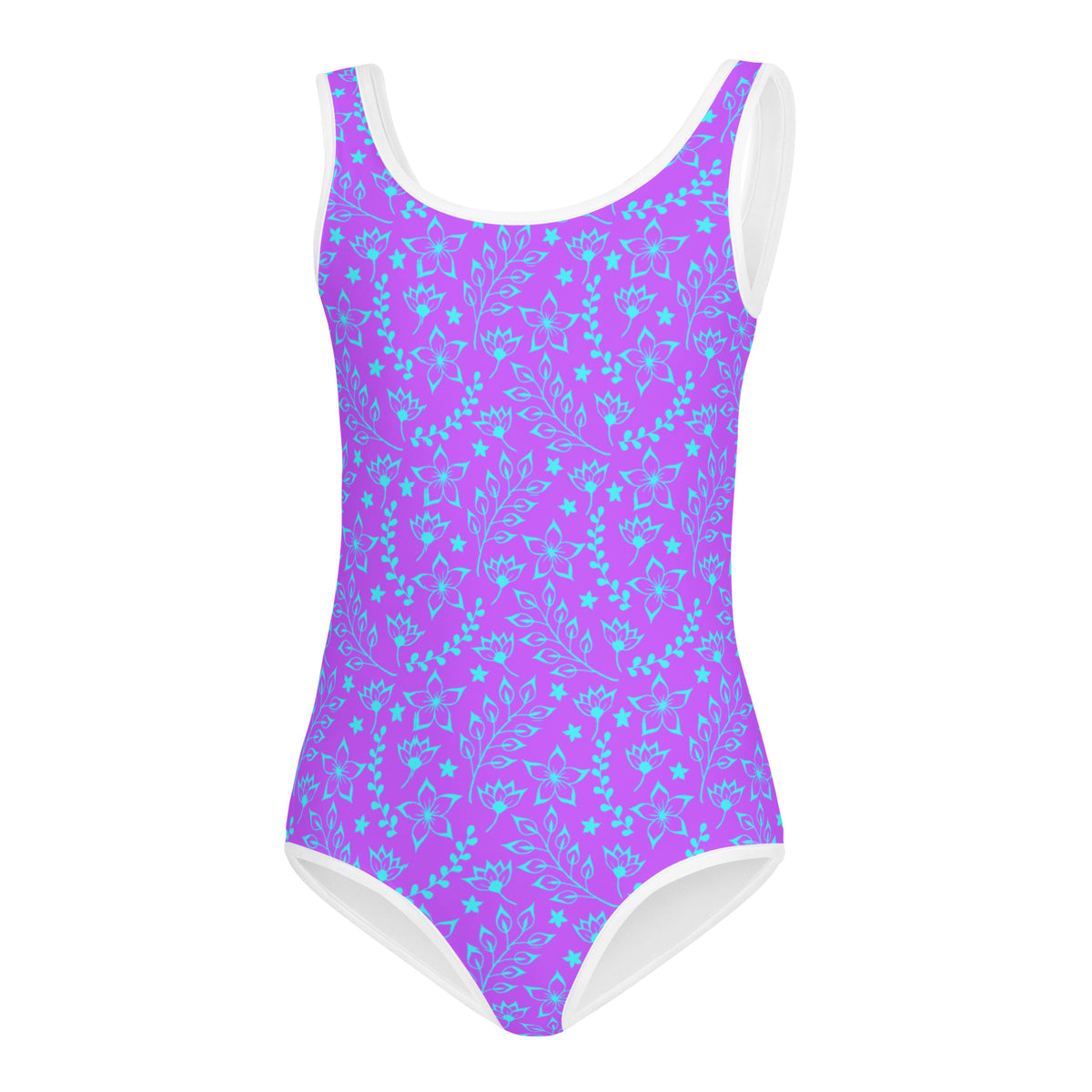 SOFIA KIDS SWIMSUIT - GARDEN PARTY PURPLE