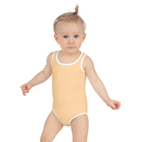 SOFIA KIDS SWIMSUIT - PASTEL MANDARIN