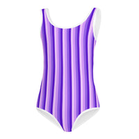 SOFIA KIDS SWIMSUIT - PURPLE STRIPES