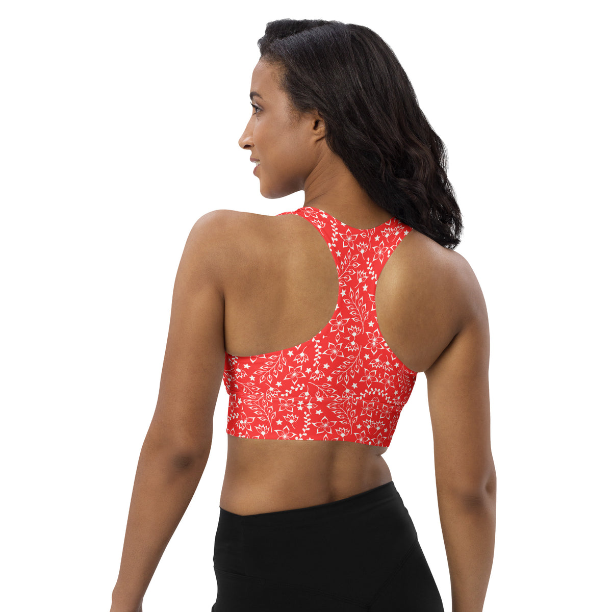 ECOCOLADA SPORTS BRA - GARDEN PARTY RED