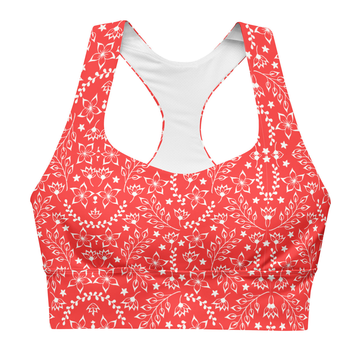 ECOCOLADA SPORTS BRA - GARDEN PARTY RED