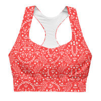 ECOCOLADA SPORTS BRA - GARDEN PARTY RED