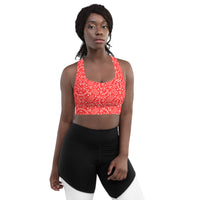 ECOCOLADA SPORTS BRA - GARDEN PARTY RED