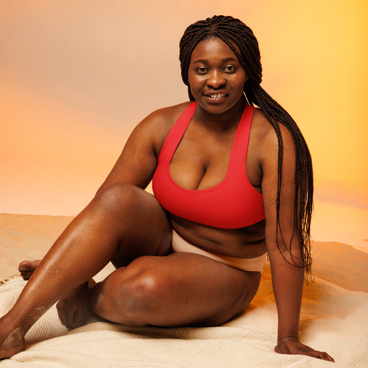 ECOCOLADA SPORTS BRA - RED