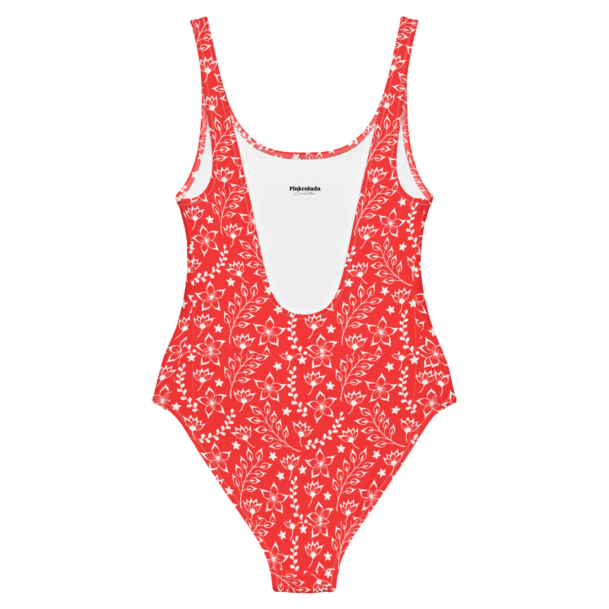 FLORIDA ECO ONE PIECE SWIMSUIT - RED GARDEN