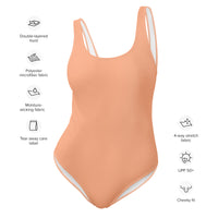 FLORIDA ECO ONE PIECE SWIMSUIT - PEACHY PINK