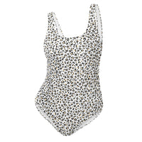 FLORIDA ECO ONE PIECE SWIMSUIT - WHITE LEOPARD