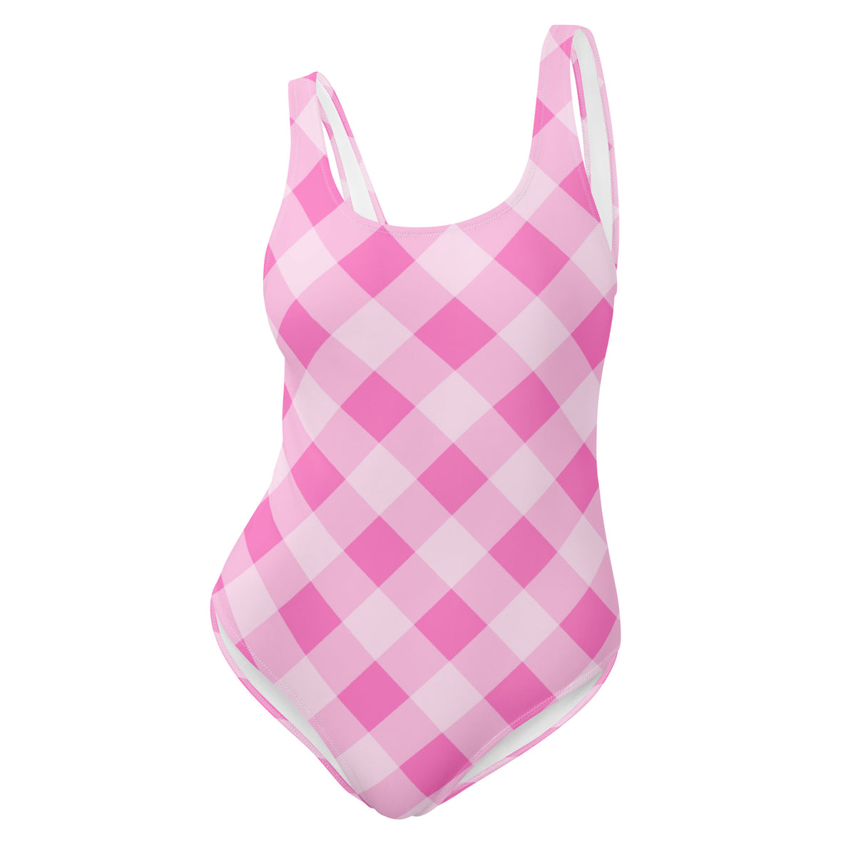 FLORIDA ECO ONE PIECE SWIMSUIT - PINK GINGHAM