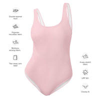 FLORIDA ECO ONE PIECE SWIMSUIT - BLUSH PINK