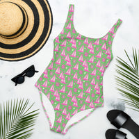 FLORIDA ECO ONE PIECE SWIMSUIT - SAILBOAT TROPIX