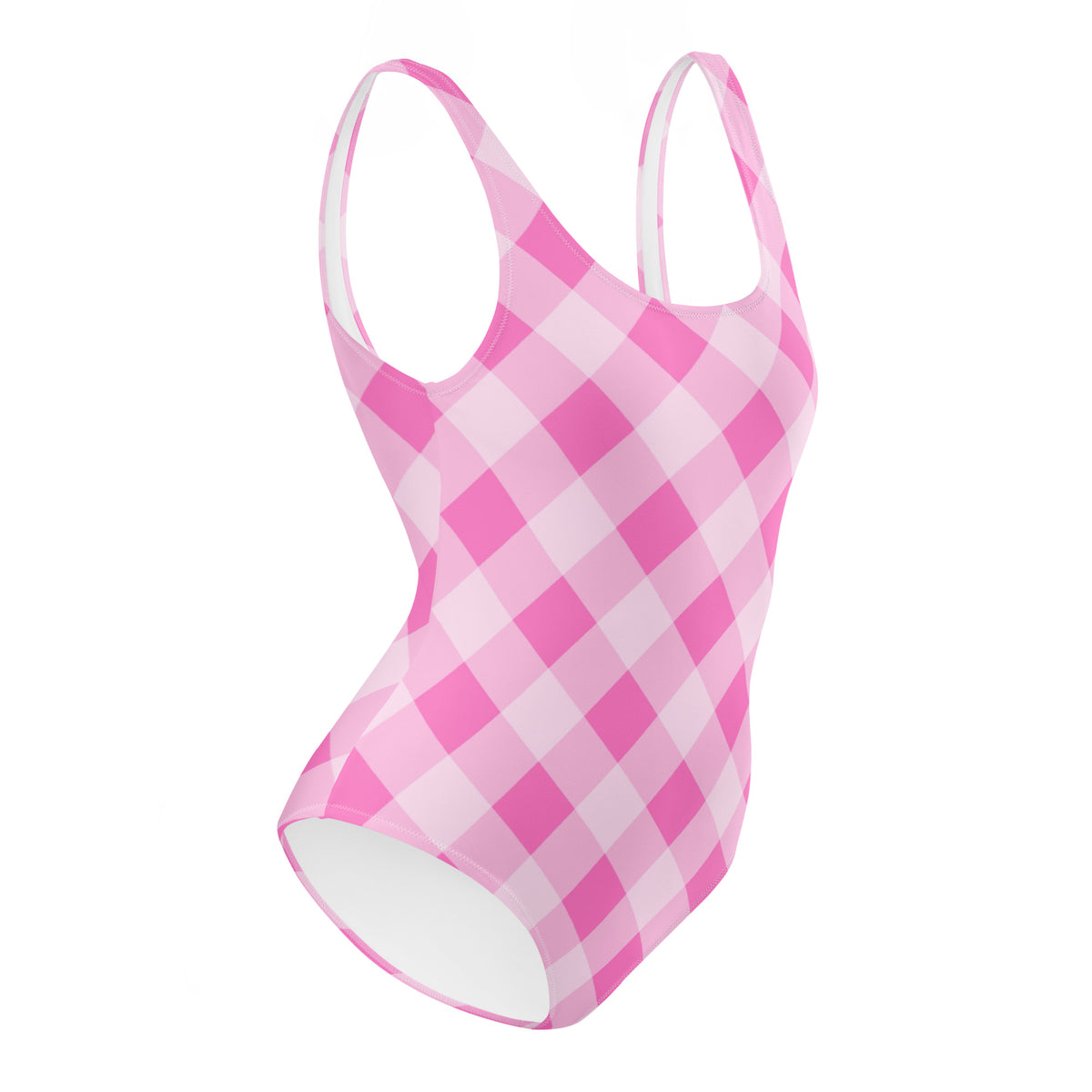 FLORIDA ECO ONE PIECE SWIMSUIT - PINK GINGHAM