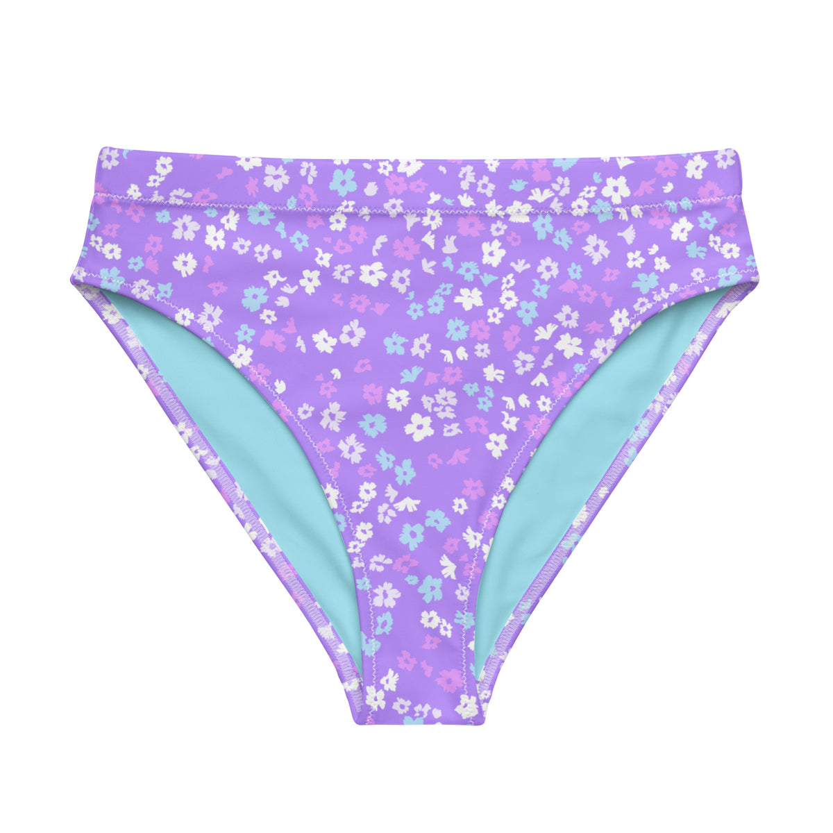 MIAMI ECO HIGH WAISTED BIKINI BOTTOM | PURPLE COLADA ECO