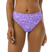 MIAMI ECO HIGH WAISTED BIKINI BOTTOM | PURPLE COLADA ECO