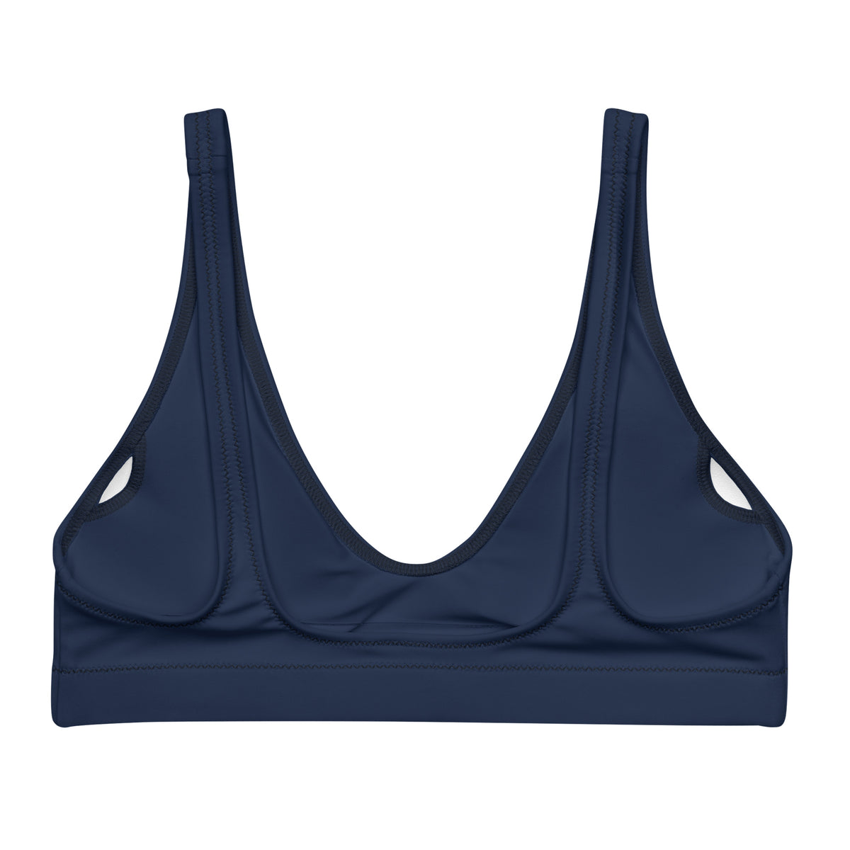 BELLA ECO PADDED BIKINI TOP | DEEP NAVY