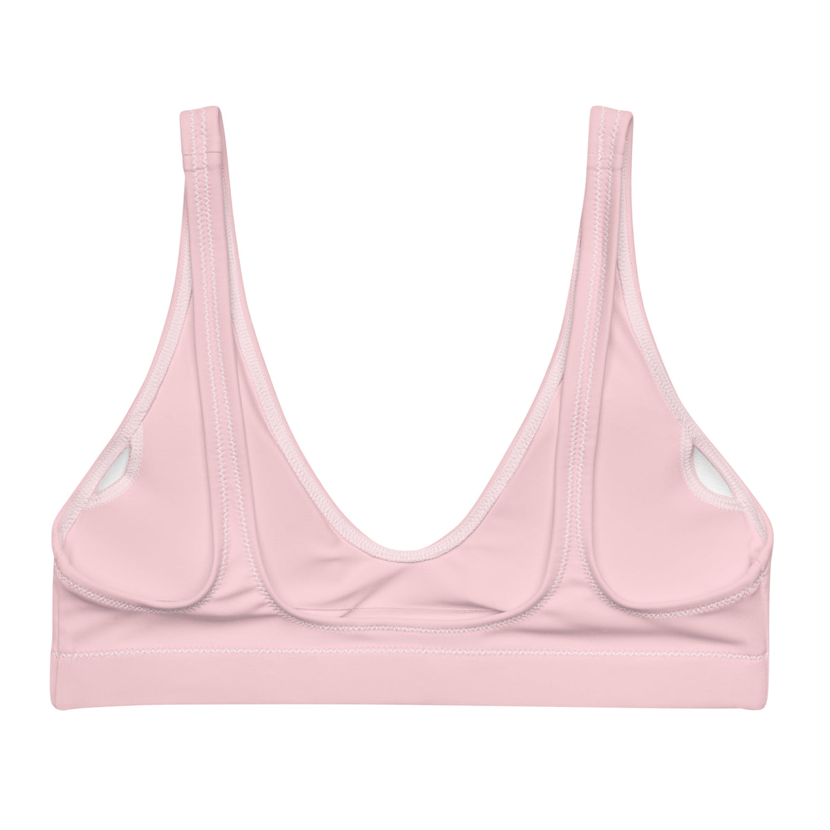 BELLA ECO PADDED BIKINI TOP | BLUSH PINK