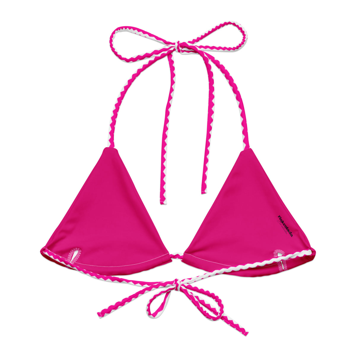 TRIANGLE STRING BIKINI TOP ECO - SAILBOAT TROPIX