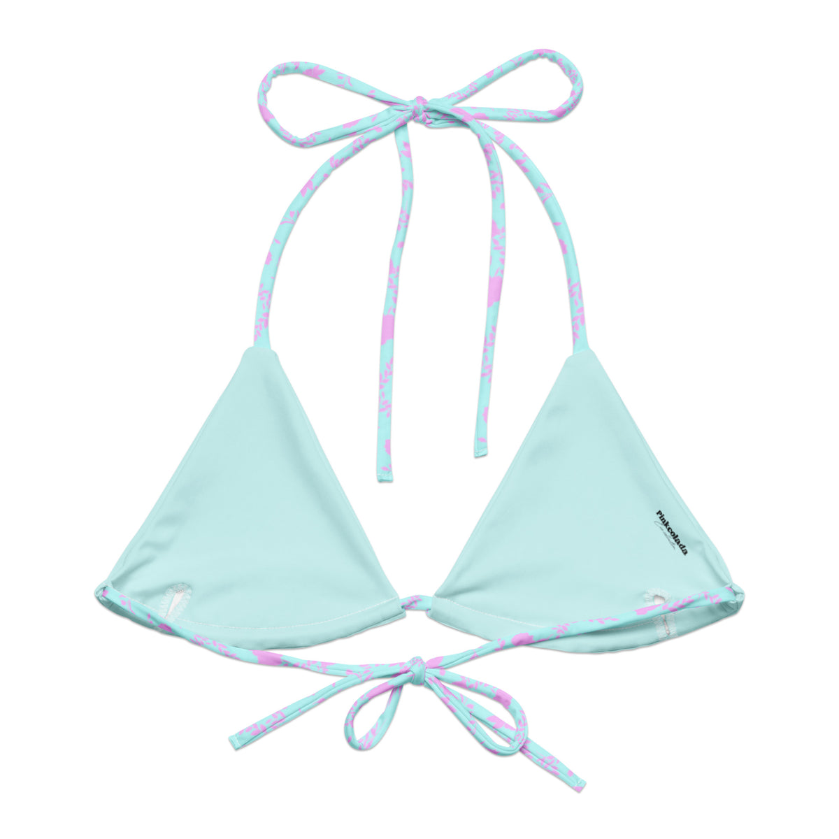 TRIANGLE STRING BIKINI TOP ECO - OHRID BLOOM ECO