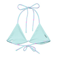 TRIANGLE STRING BIKINI TOP ECO - OHRID BLOOM ECO