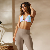 TRIANGLE STRING BIKINI TOP ECO - OHRID BLOOM ECO