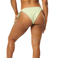 STRING BIKINI BOTTOM ECO - PASTEL LIME