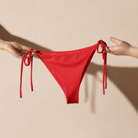 STRING BIKINI BOTTOM ECO - RED