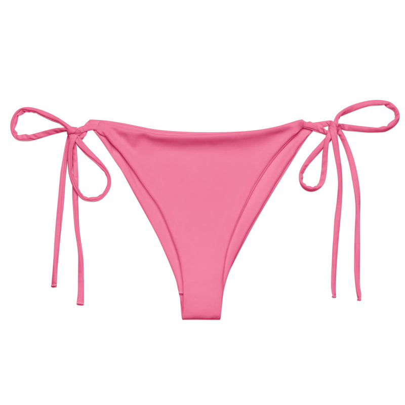 STRING BIKINI BOTTOM ECO PINK SODA – PINKCOLADA