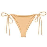 STRING BIKINI BOTTOM ECO - PASTEL MANDARIN