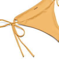 STRING BIKINI BOTTOM ECO - PEACH