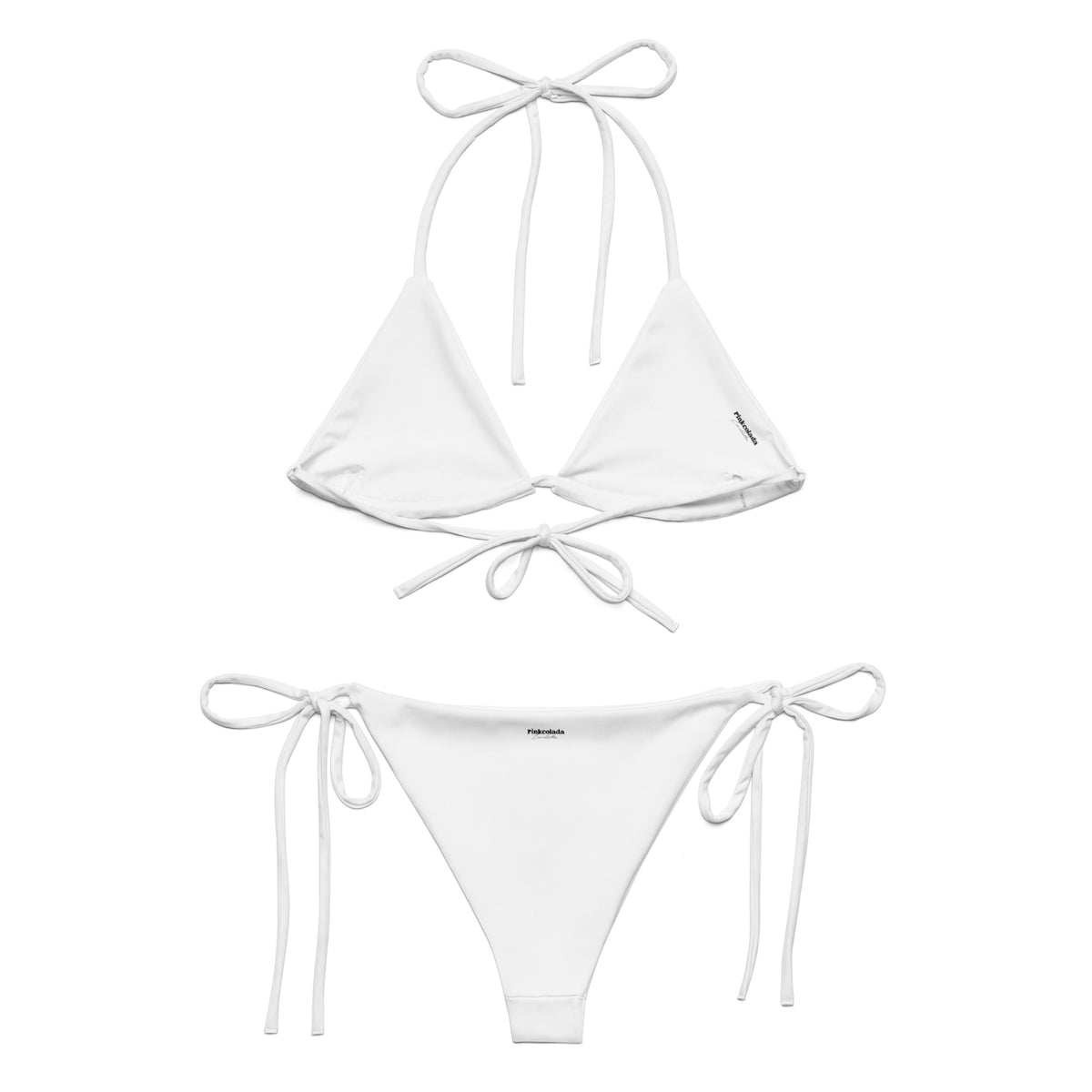 STRING BIKINI SET ECO - WHITE