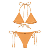STRING BIKINI SET ECO - GARDEN PARTY ORANGE