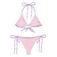 STRING BIKINI SET ECO - PURPLE SWIRLSA