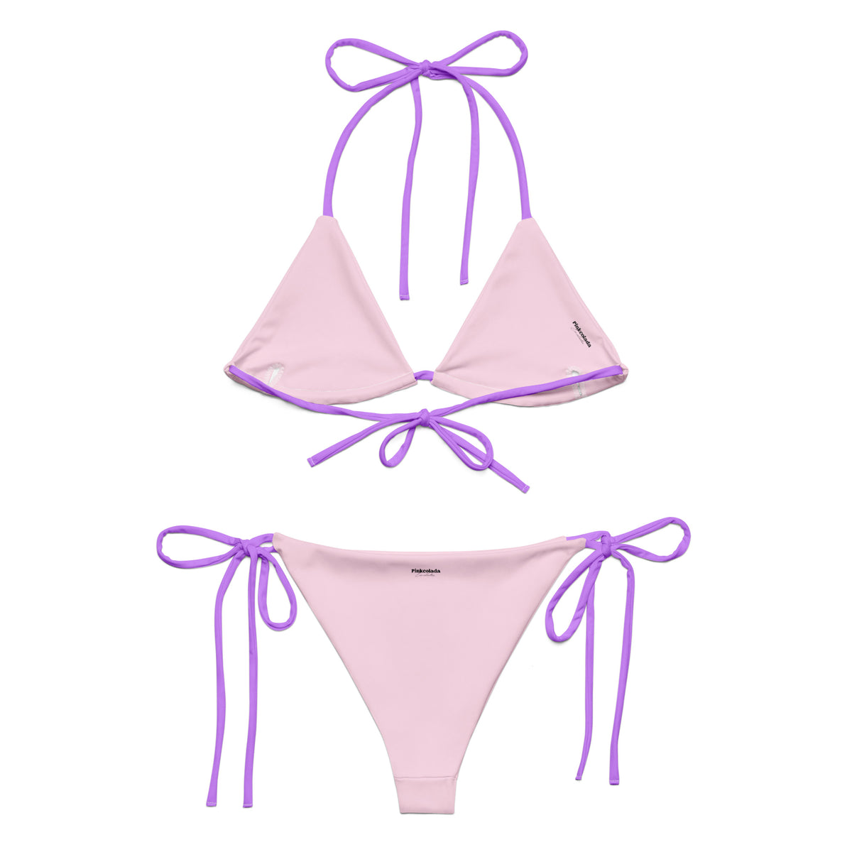 STRING BIKINI SET ECO - CANDY PURPLE