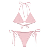 STRING BIKINI SET ECO - BLUSH PINK