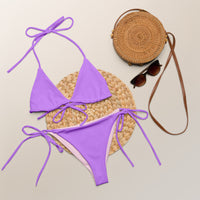 STRING BIKINI SET ECO - CANDY PURPLE