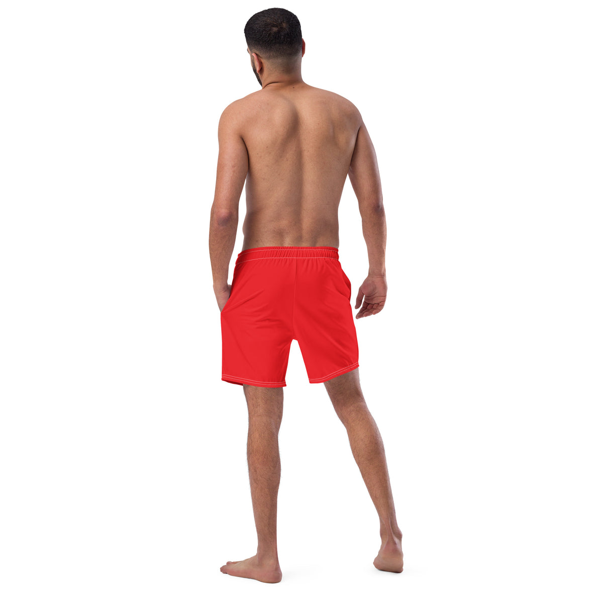 ECO MEN'S SWIM SHORTS | RED