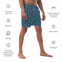 ECO MEN'S SWIM SHORTS | GARDEN PARTY DARK NAVY