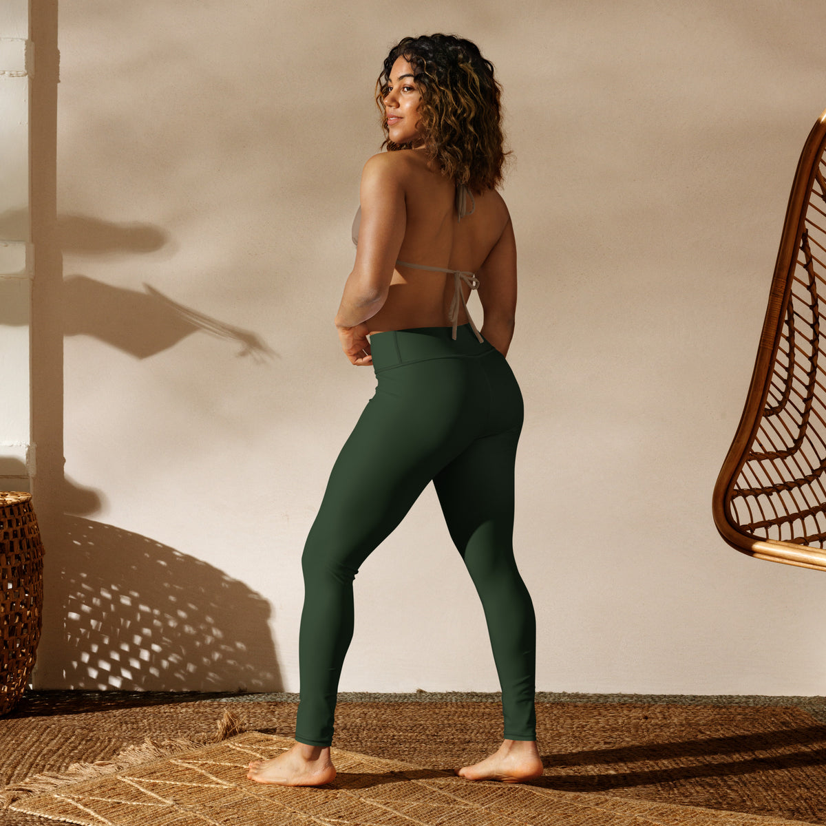 YOGI LEGGINGS - MYRA GREEN