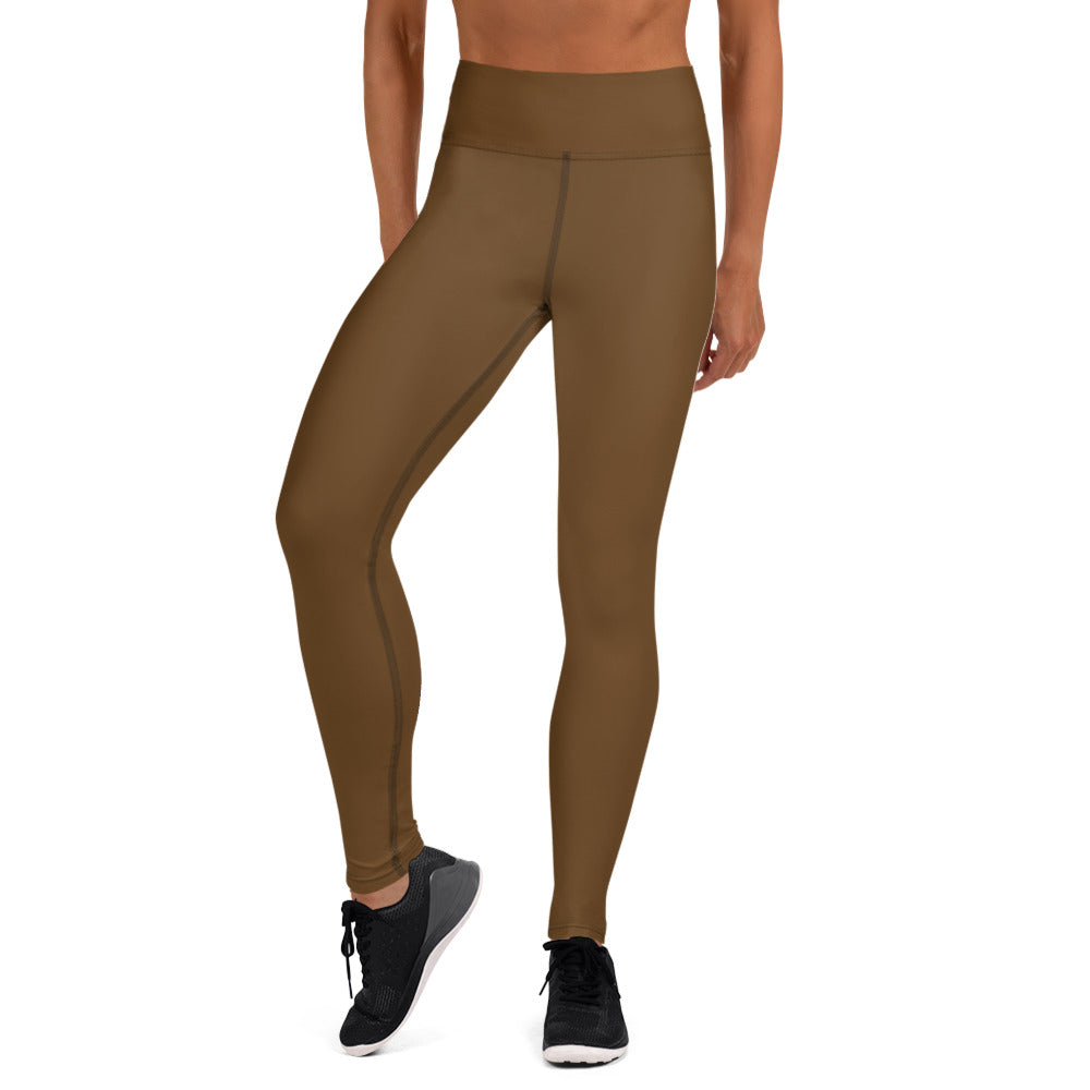 YOGI LEGGINGS - BROWN