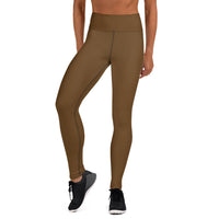 YOGI LEGGINGS - BROWN