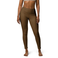 YOGI LEGGINGS - BROWN