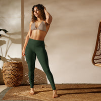 YOGI LEGGINGS - MYRA GREEN
