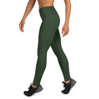 YOGI LEGGINGS - MYRA GREEN