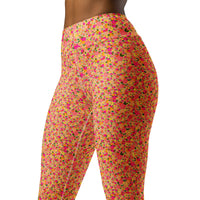 YOGI LEGGINGS - DITSY MANDARINS