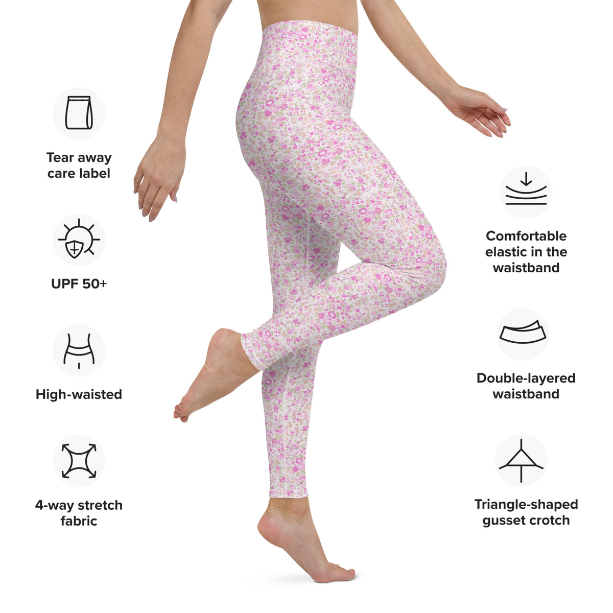 YOGI LEGGINGS- PARI FLORALS