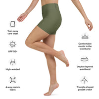 ECO BIKE SHORTS - KHAKI GREEN