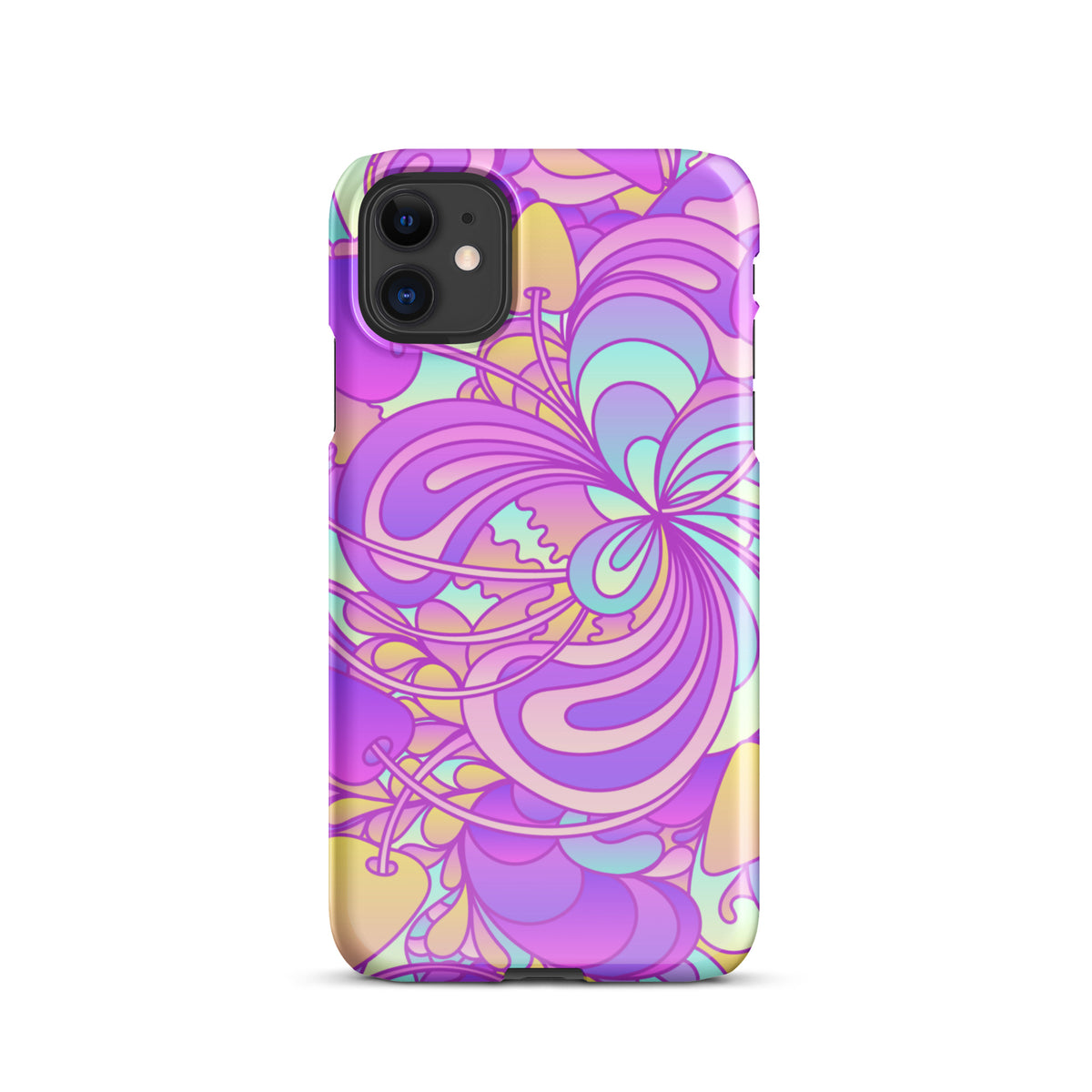 Snap case for iPhone® PURPLE DELICA