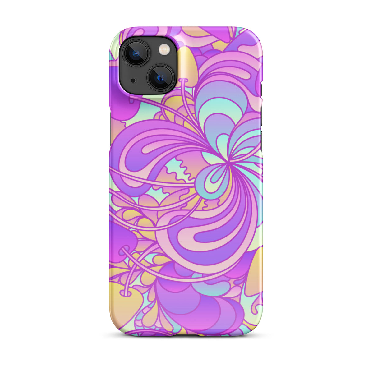 Snap case for iPhone® PURPLE DELICA