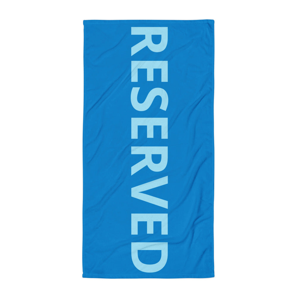 BEACH TOWEL - RESERVED DARK BLUE
